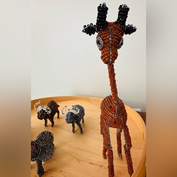 Handcrafted Beaded Animal Figurines - Picture 12 of 16